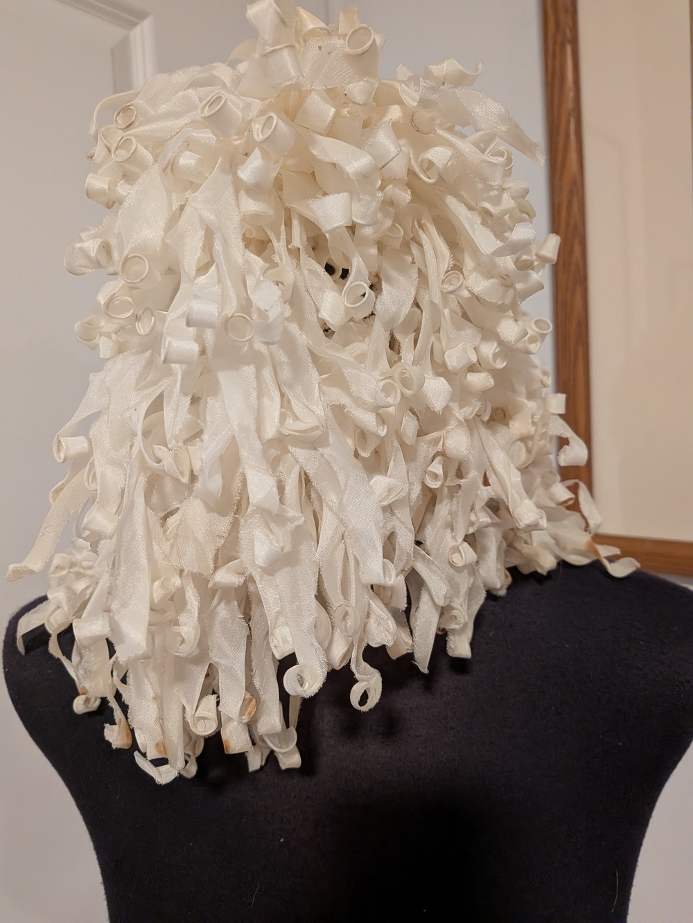 Vintage Mr. Henri Cream Ribbon Hat